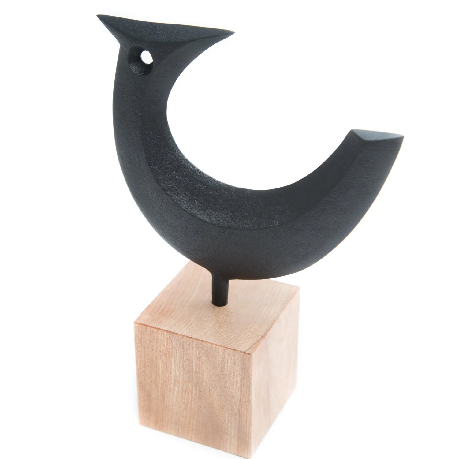 Cast Iron Bird Sculpture - Image 3