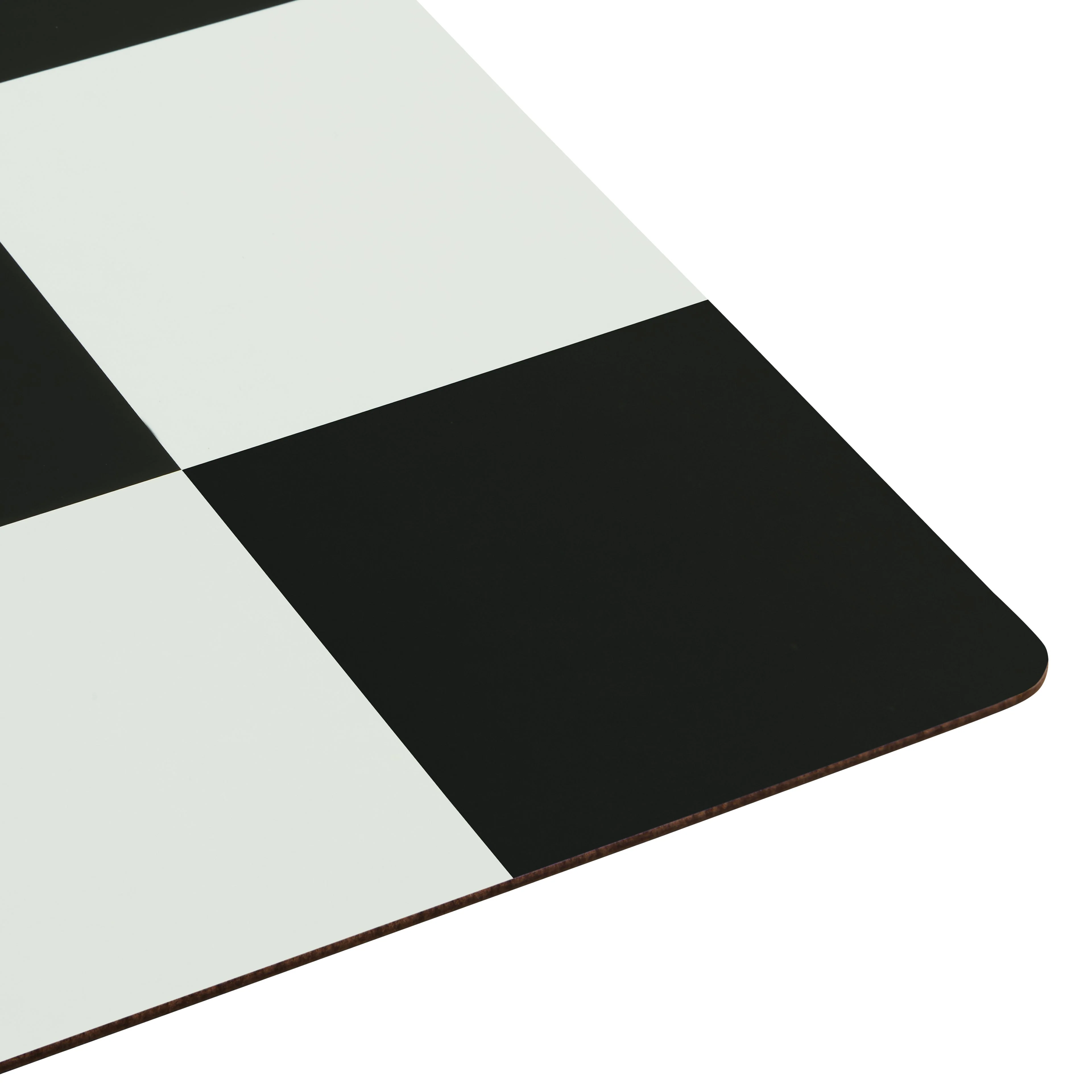 Check Placemat, Cream + Black, Set of 2 - Image 3
