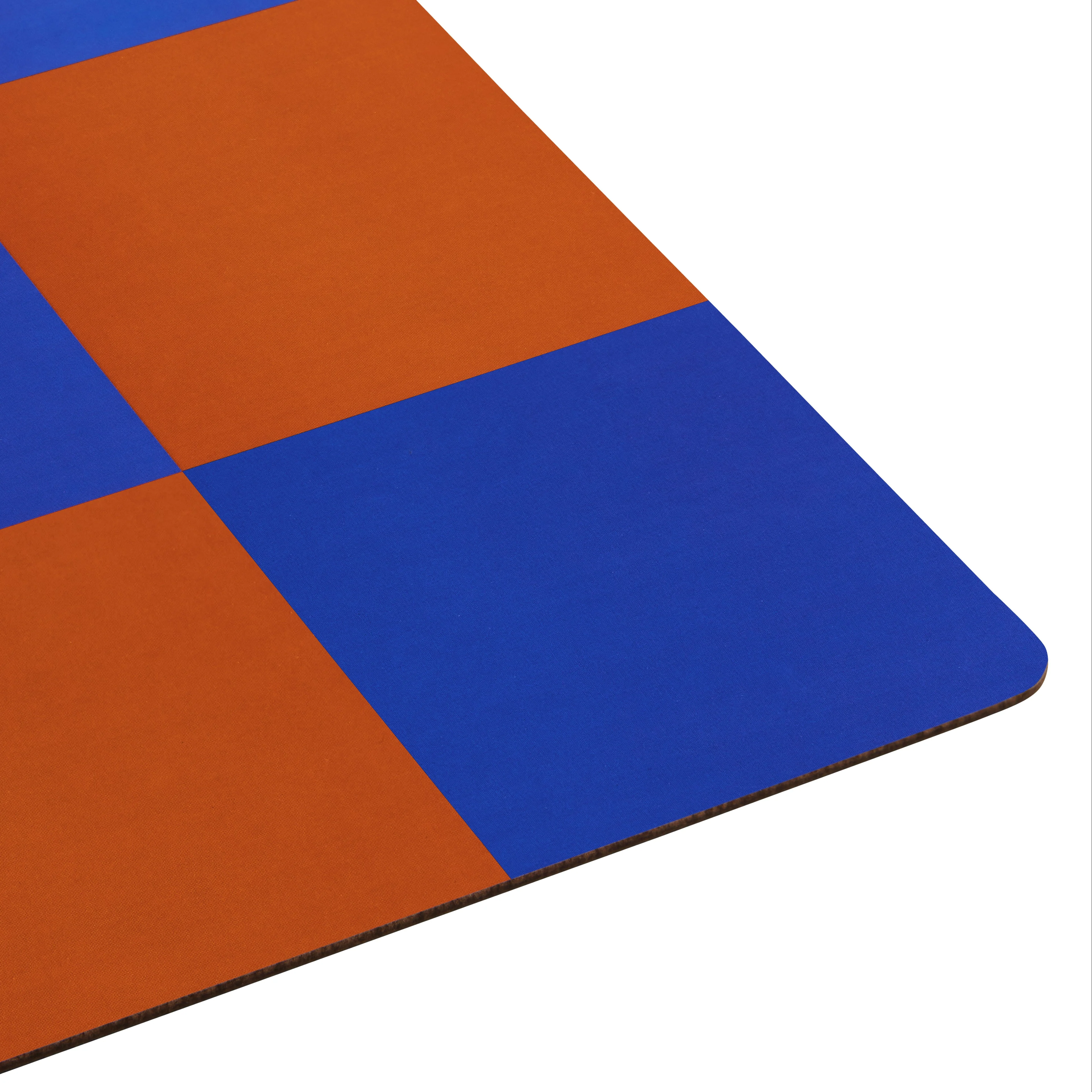 Check Placemat, Terracotta + Cobalt, Set of 2 - Image 2