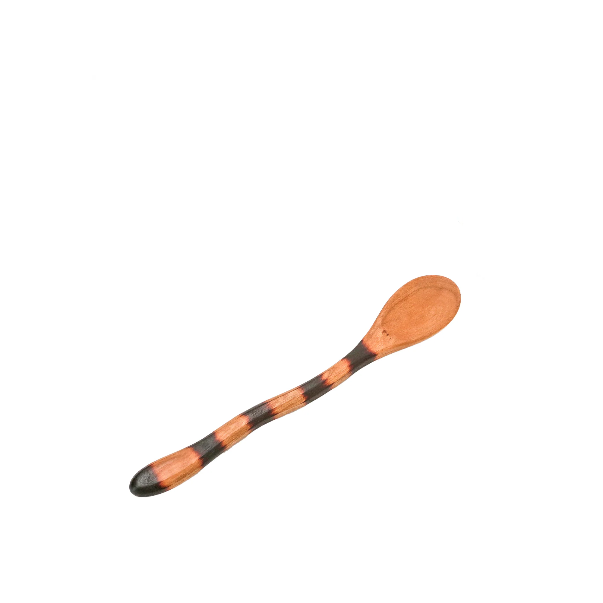 Cherry Wood Little Wiggle Cat Tail Spoon - Image 3