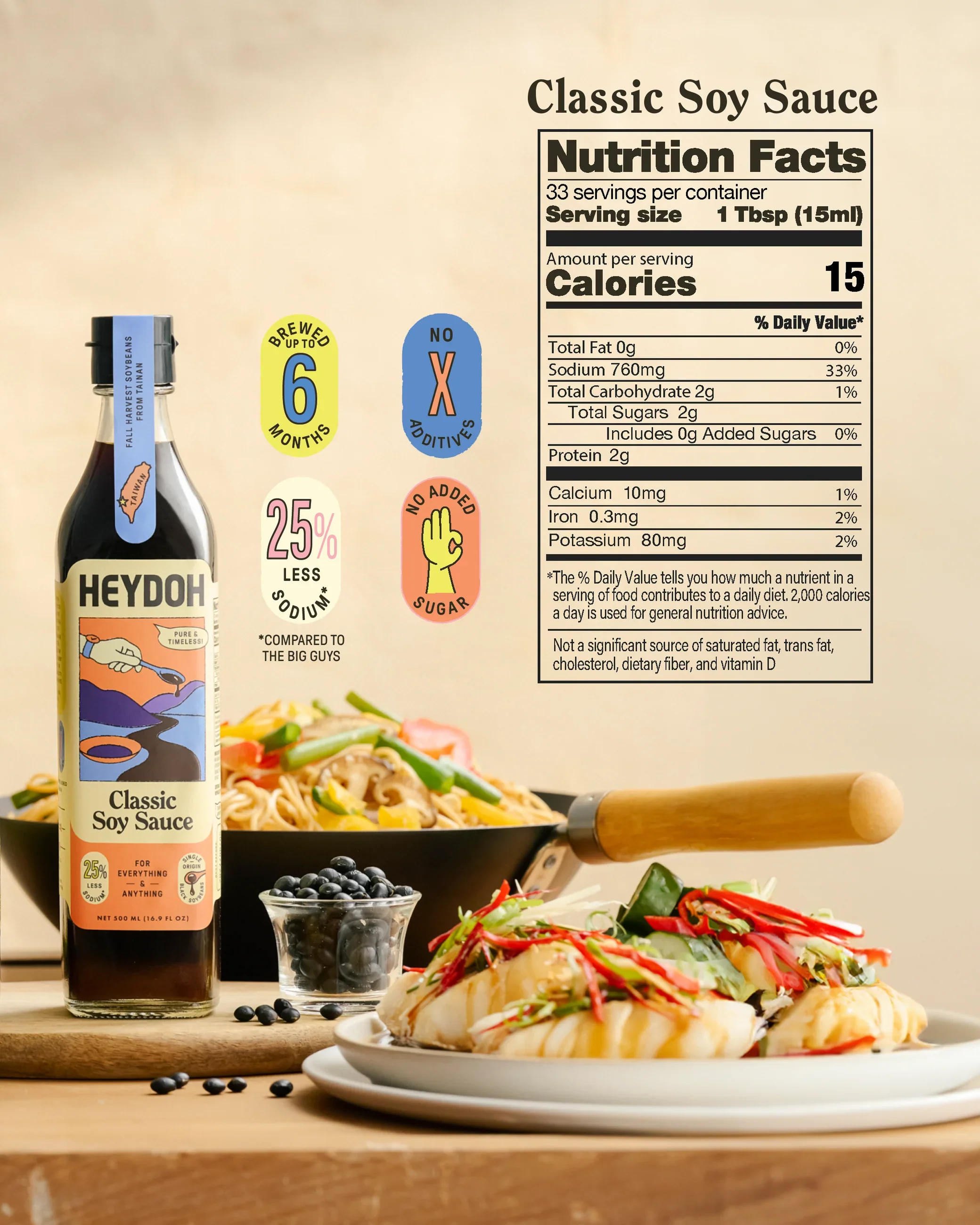 Classic Soy Sauce, 6.8 fl oz - Image 4