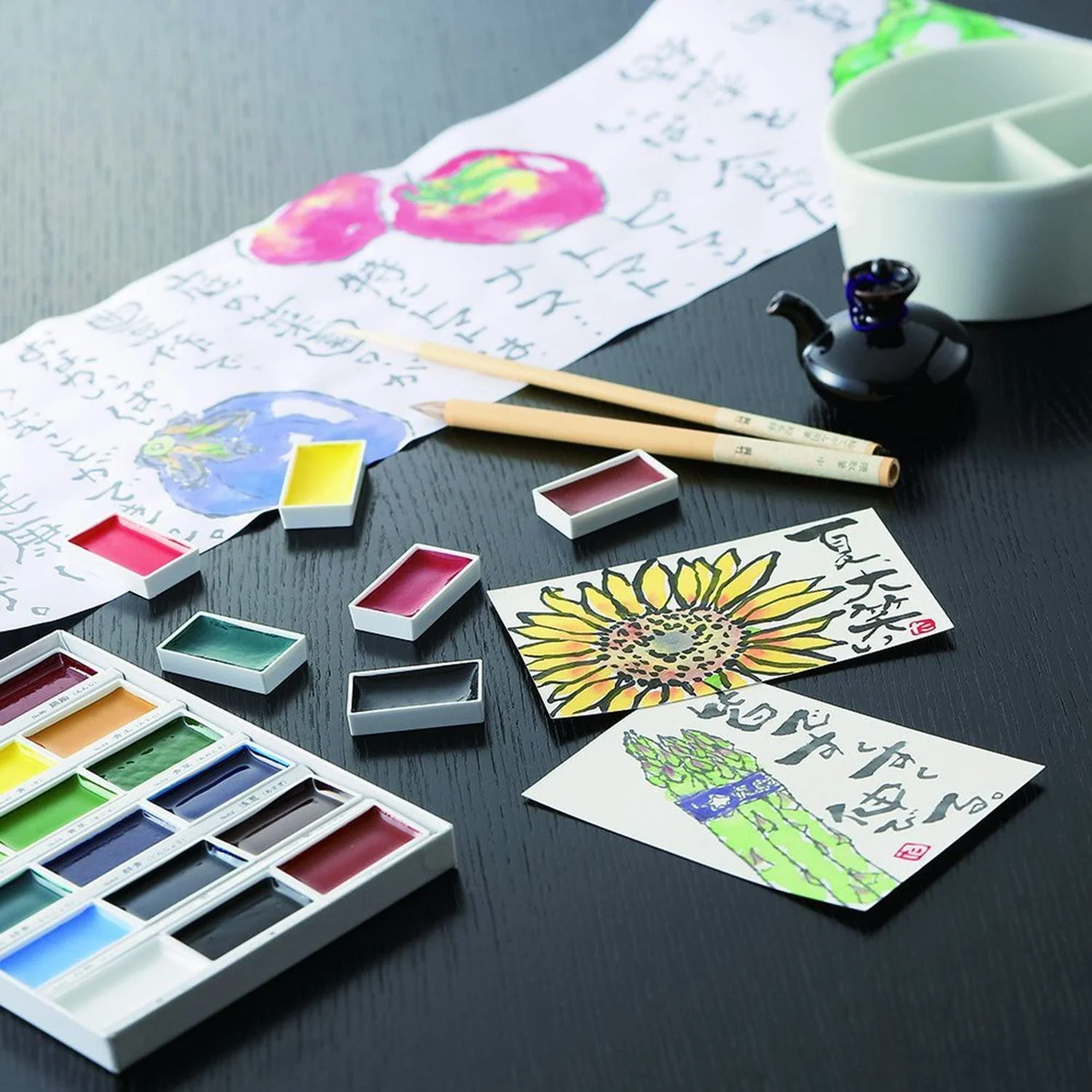 Gansai Tambi Watercolor Paint Set - Image 7