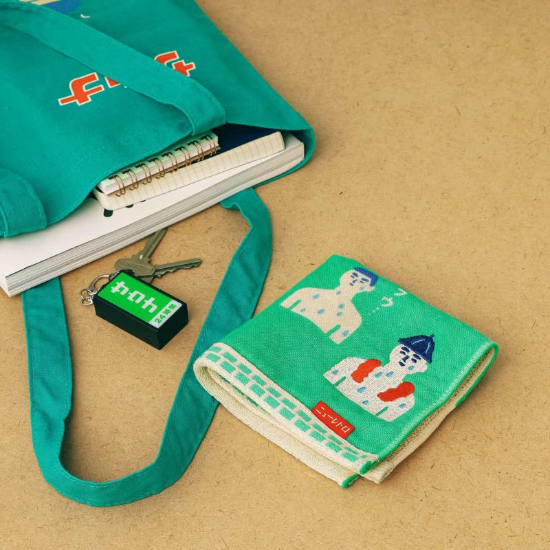 Japanese Retro Hot Spring Hand Towel - Image 4