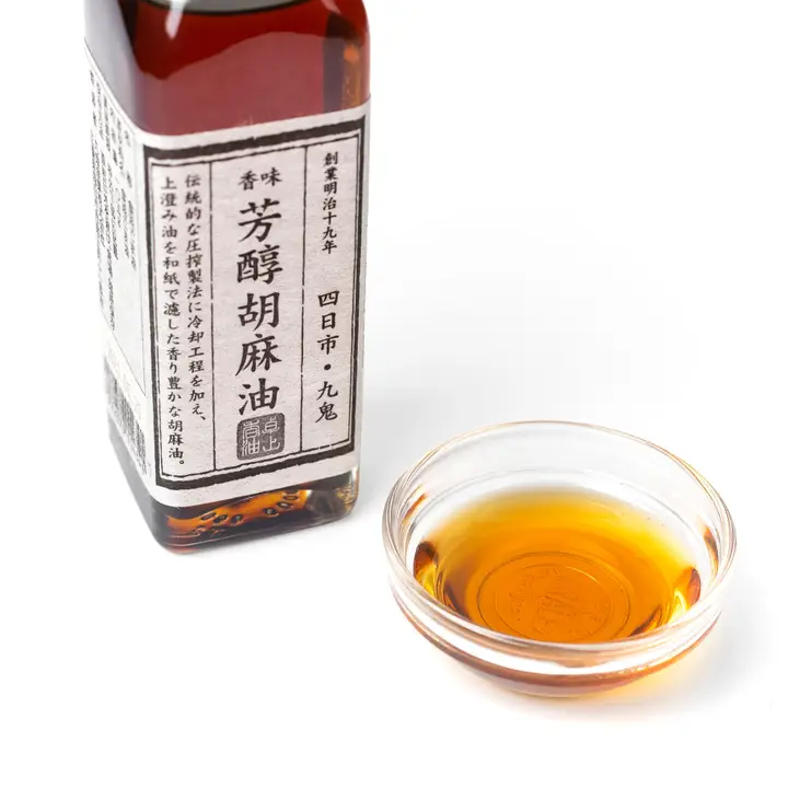 Hojun (Full-Bodied) Sesame Oil, 3.7 oz. - Image 2