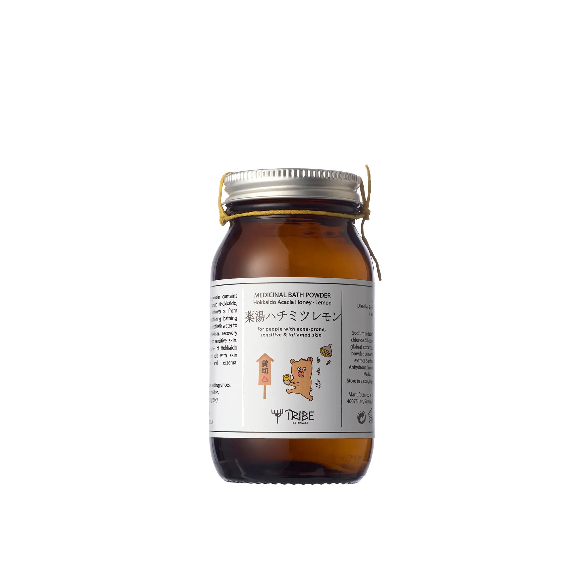 Japanese Bath Powder with Hokkaido Honey & Lemon