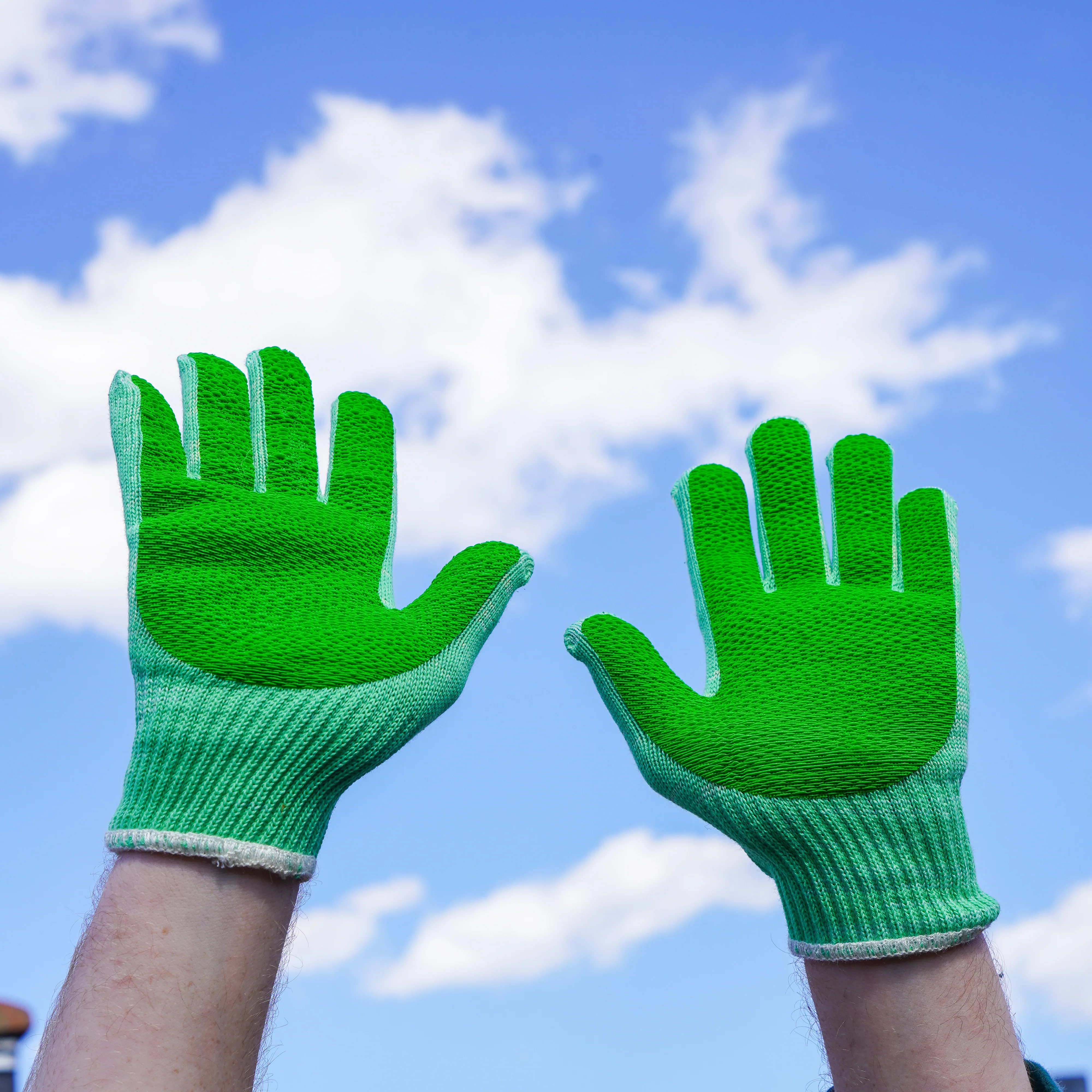 Japanese Green Grip Gardening Gloves - Image 5