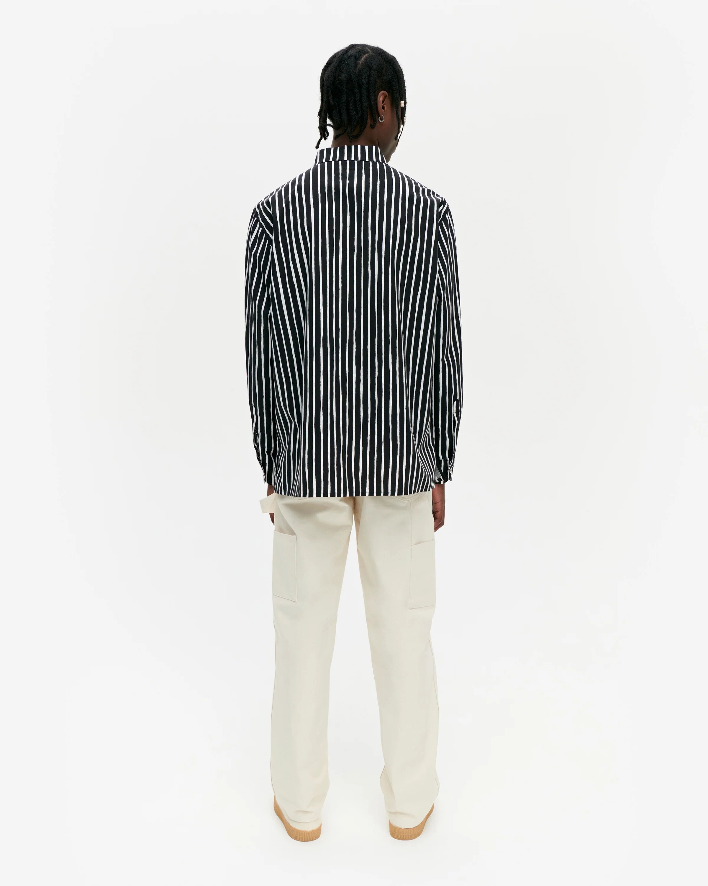 Jokapoika Shirt - Black + White - Image 6