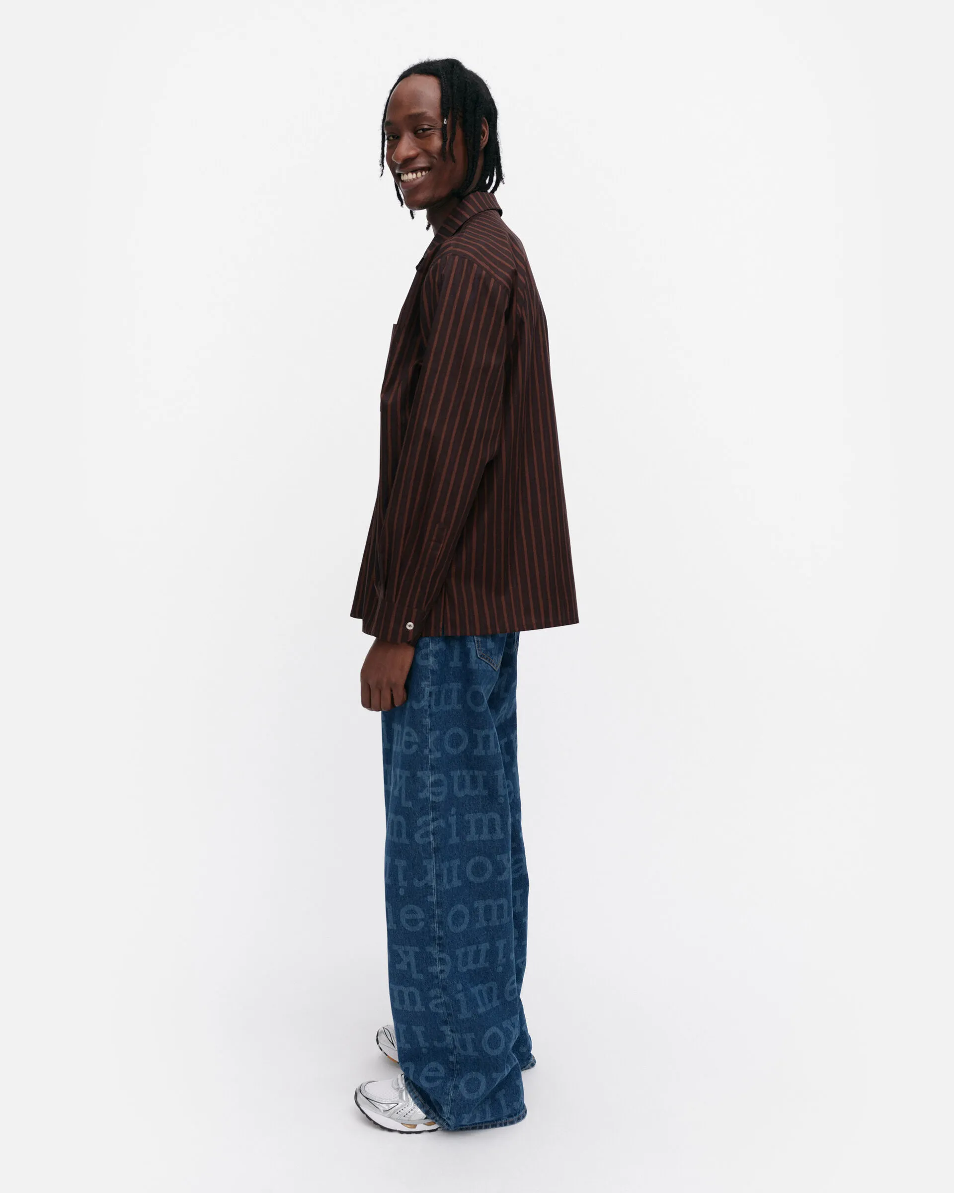 Jokapoika Shirt- Black + Brown - Image 5