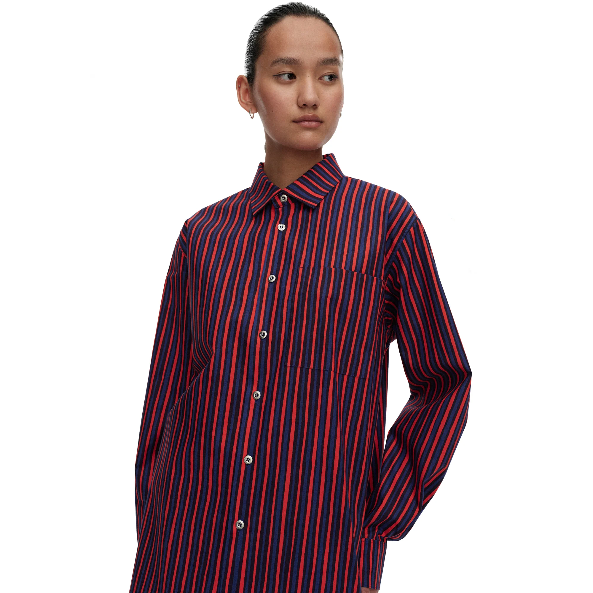 Jokapoika Shirt- Red + Blue - Image 2