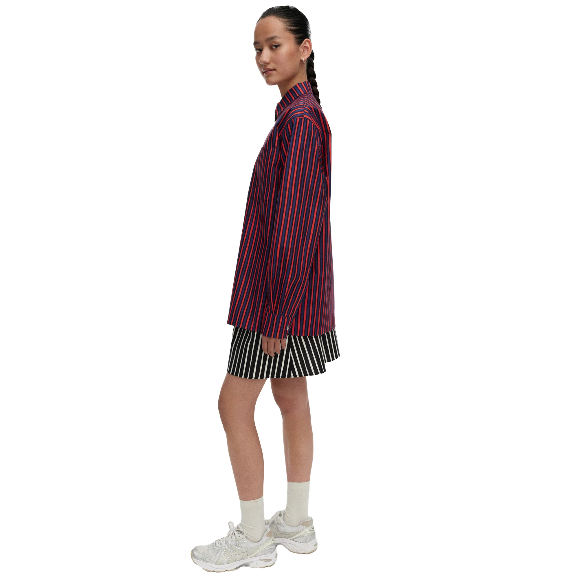 Jokapoika Shirt- Red + Blue - Image 4