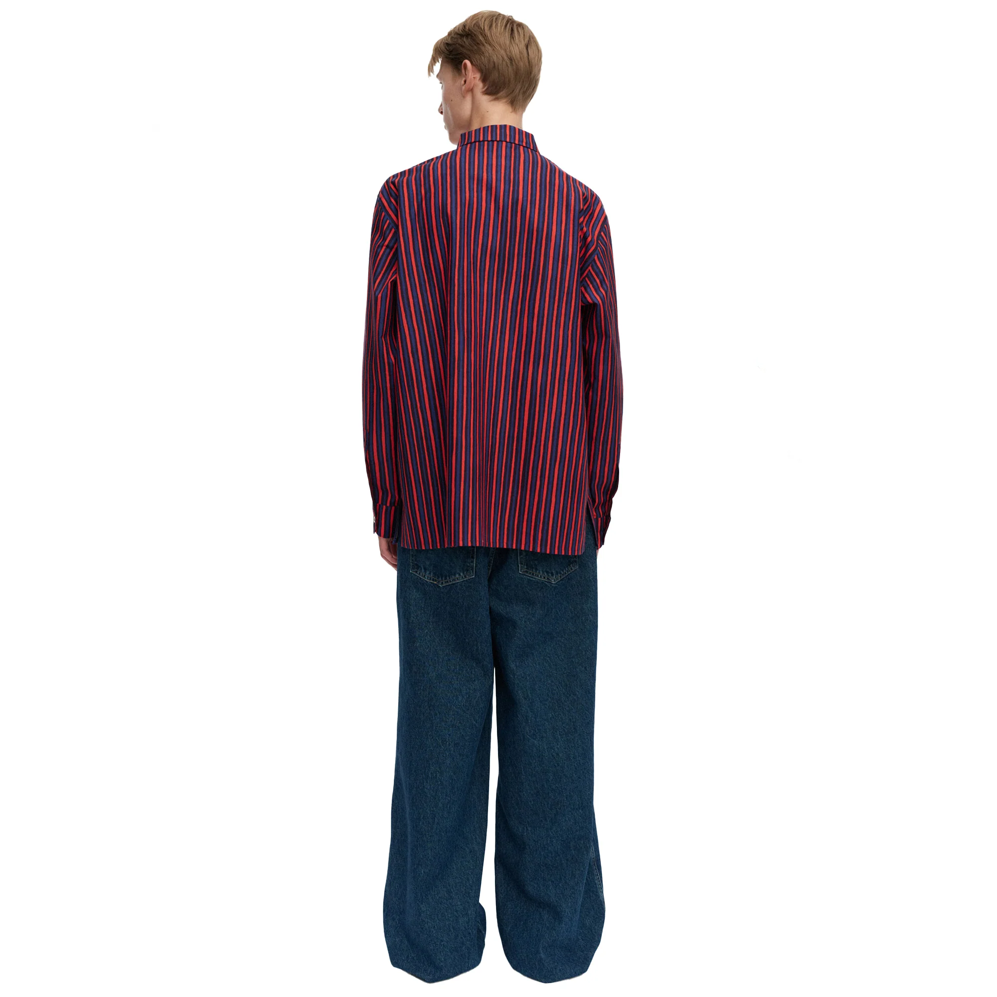 Jokapoika Shirt- Red + Blue - Image 7