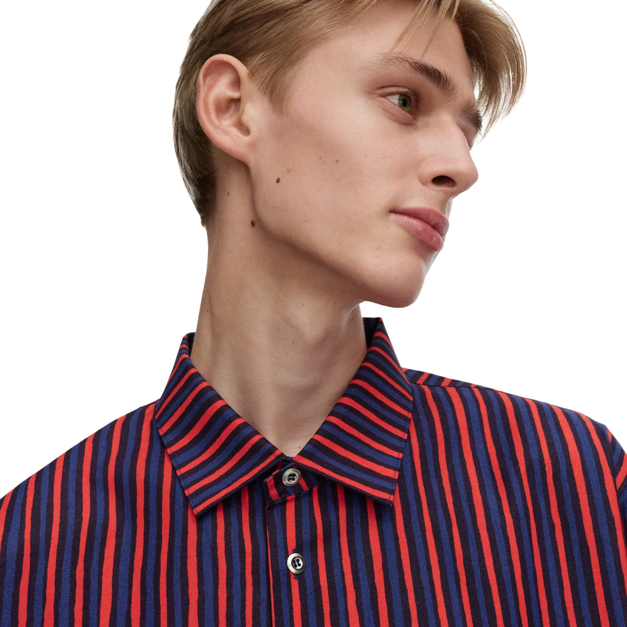 Jokapoika Shirt- Red + Blue - Image 8