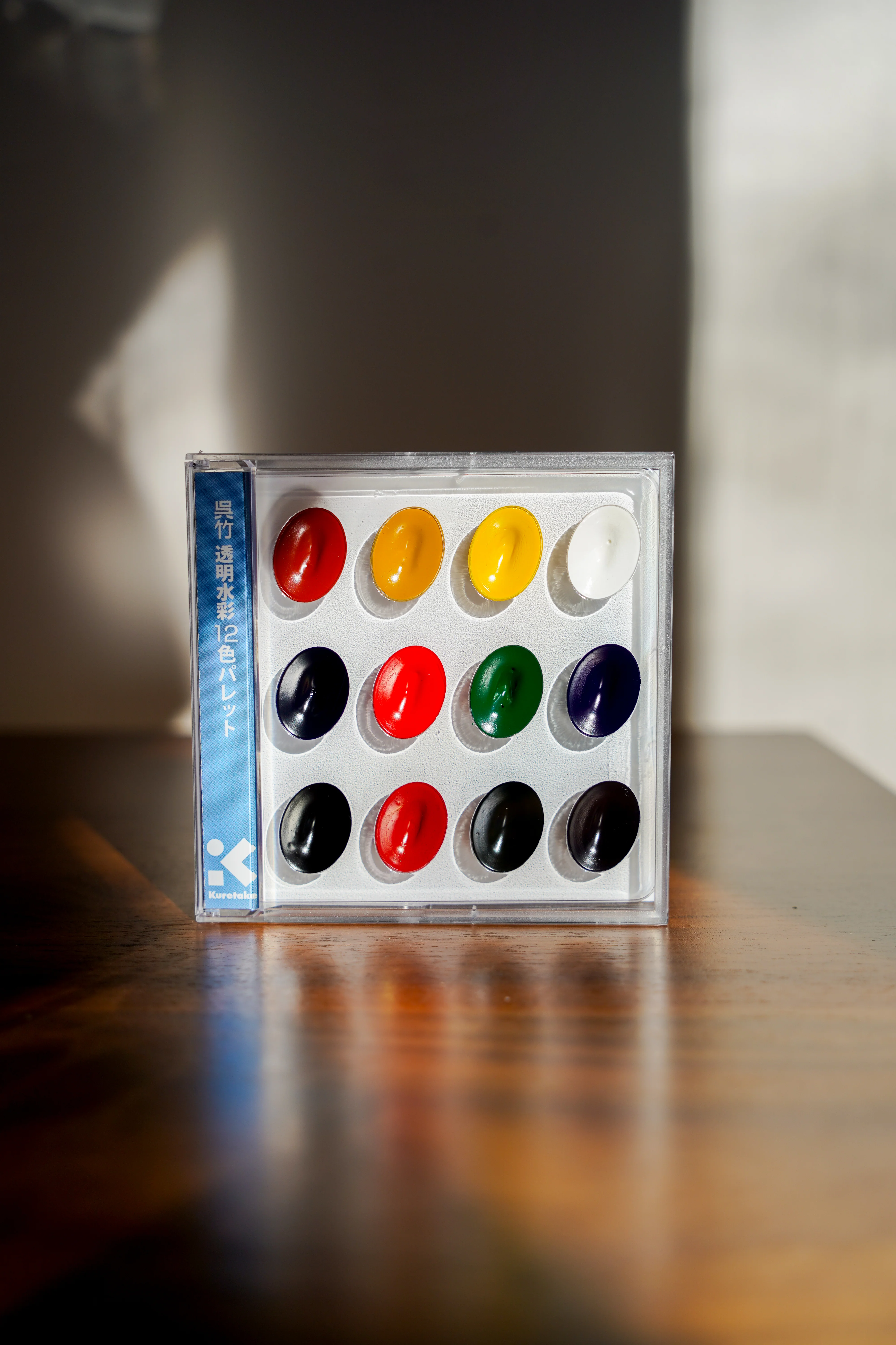 Kuretake Watercolor Cassette Palette Set, 12-Colors - Image 3