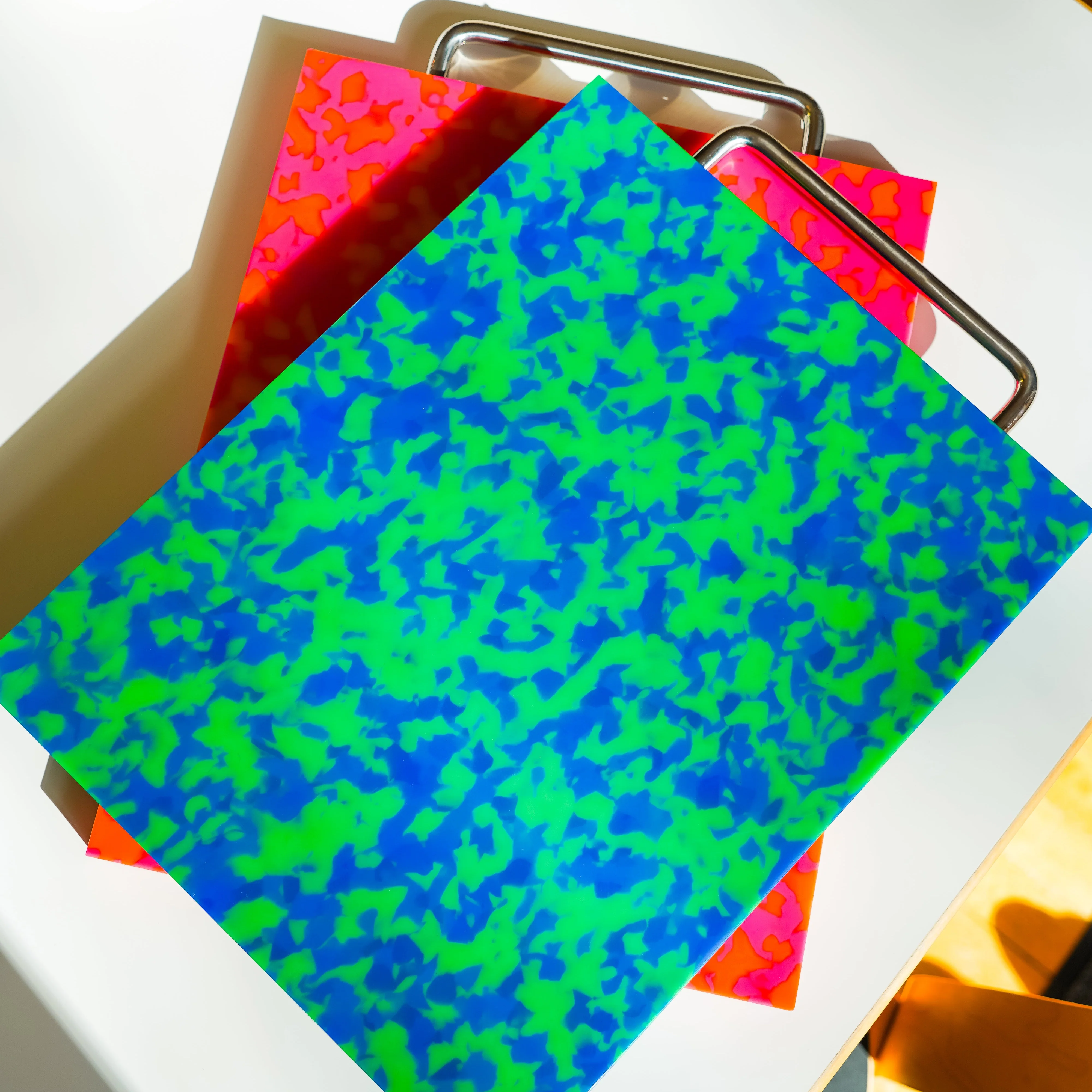 Large Cutting Board, Blue + Green - Image 2
