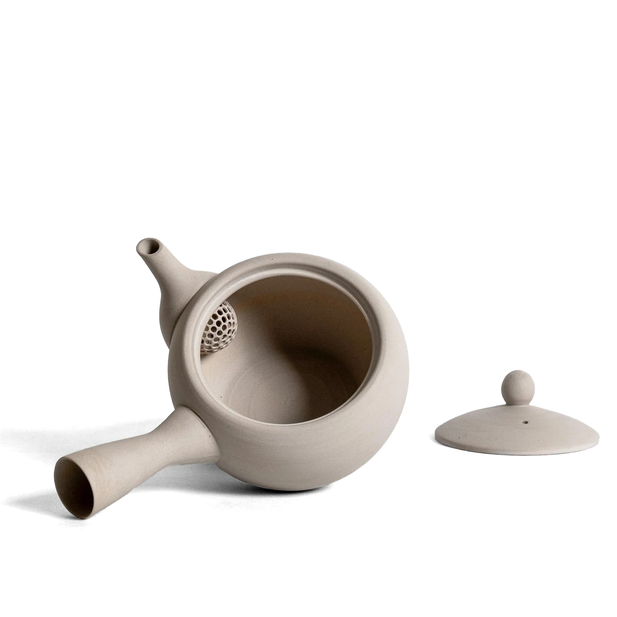 Nankei Kyusu Handmade Ceramic Teapot - Image 5