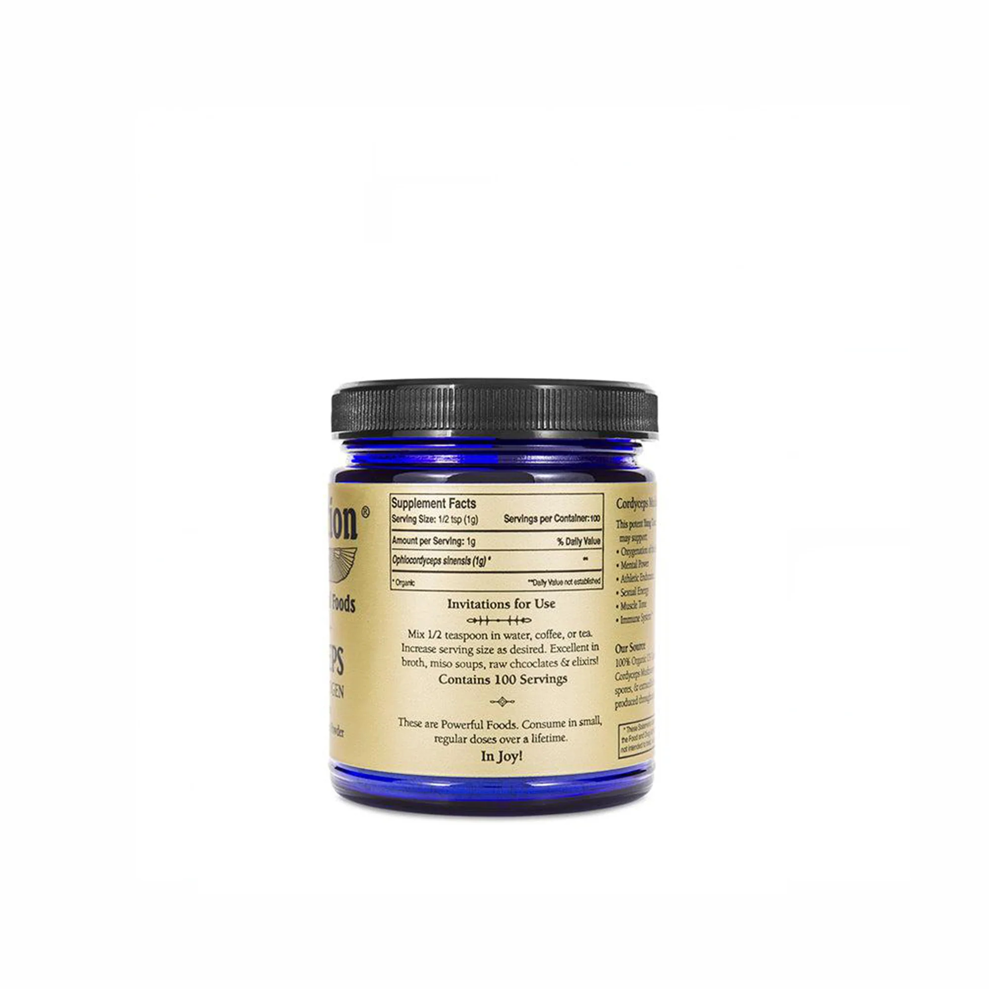 Cordyceps Mushroom Powder, Organic - Image 3