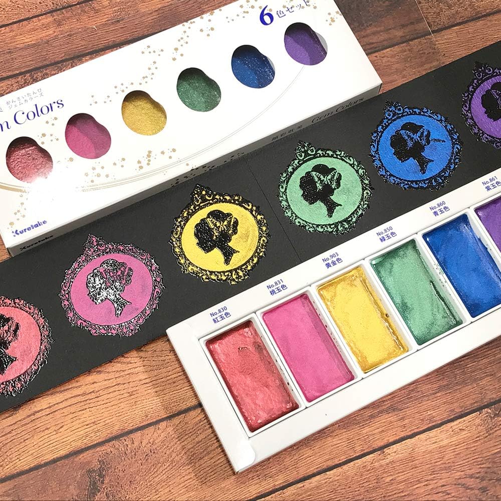Gansai Tambi 6-Color Sets - Image 3