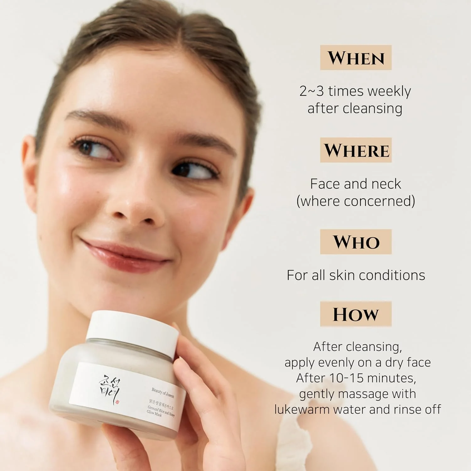 Ground Rice + Honey Glow Mask - Image 7
