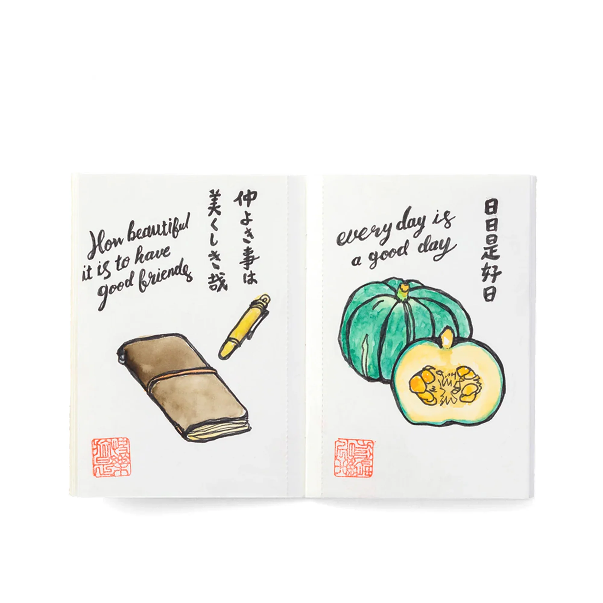 Passport Size Refills for Traveler's Leather Notebook - Image 17