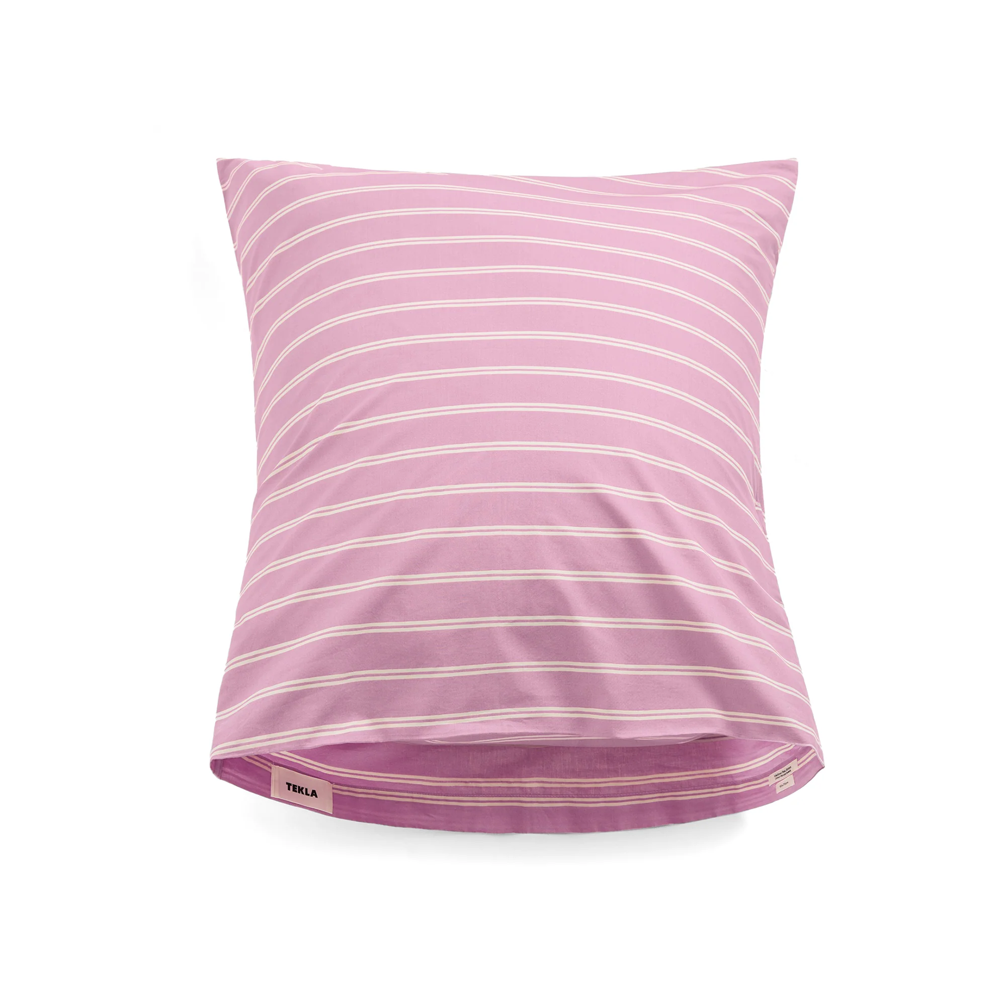 Percale Bedding, Mallow Pink Stripes - Image 6
