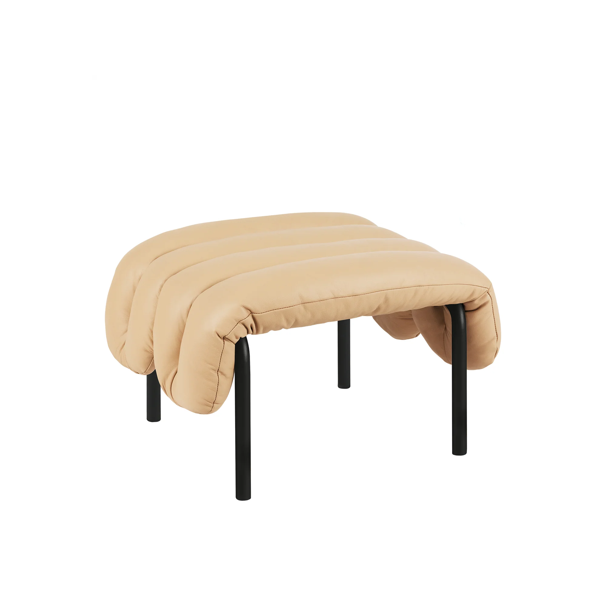 Puffy Ottoman, Black Grey - Image 12