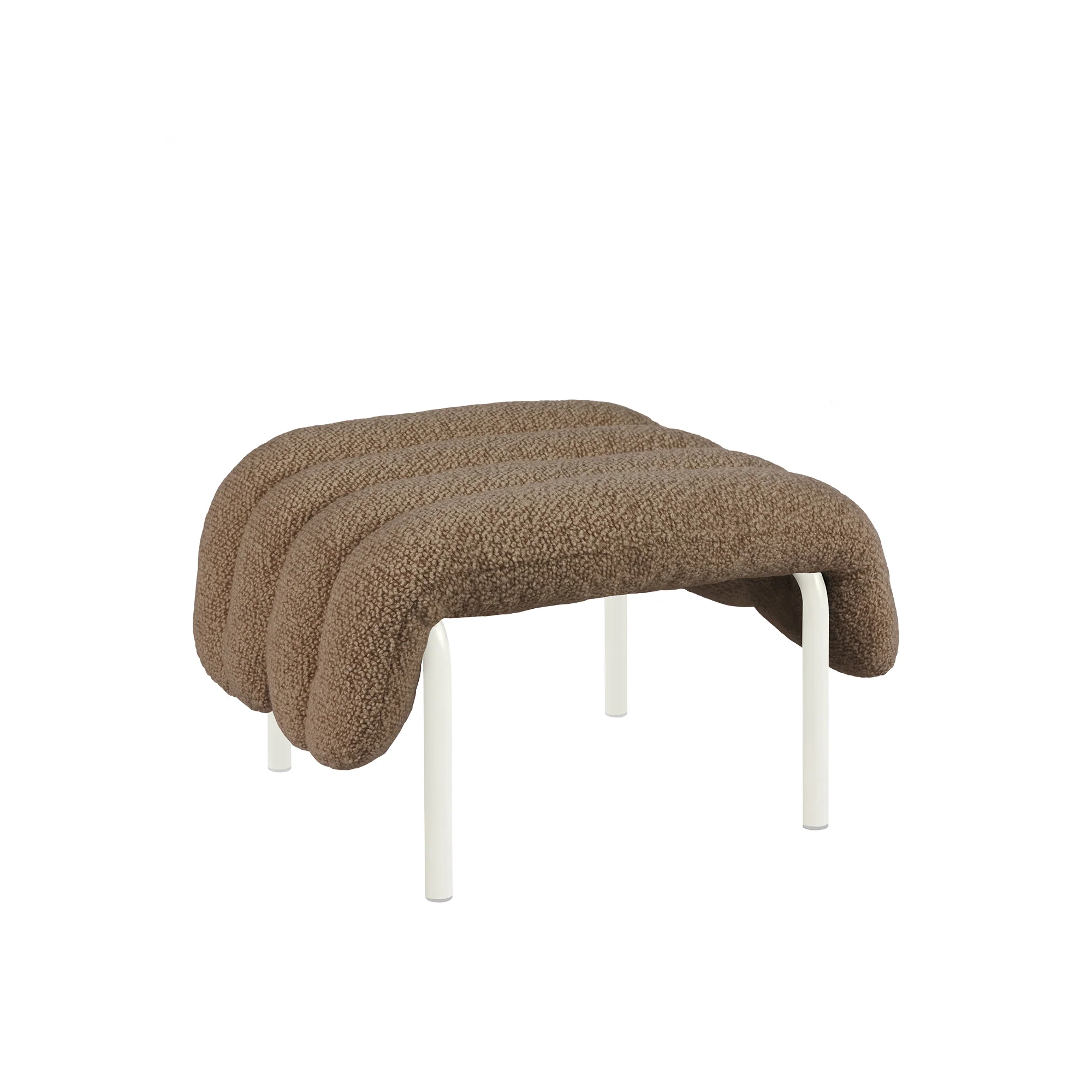 Puffy Ottoman, Cream - Image 11