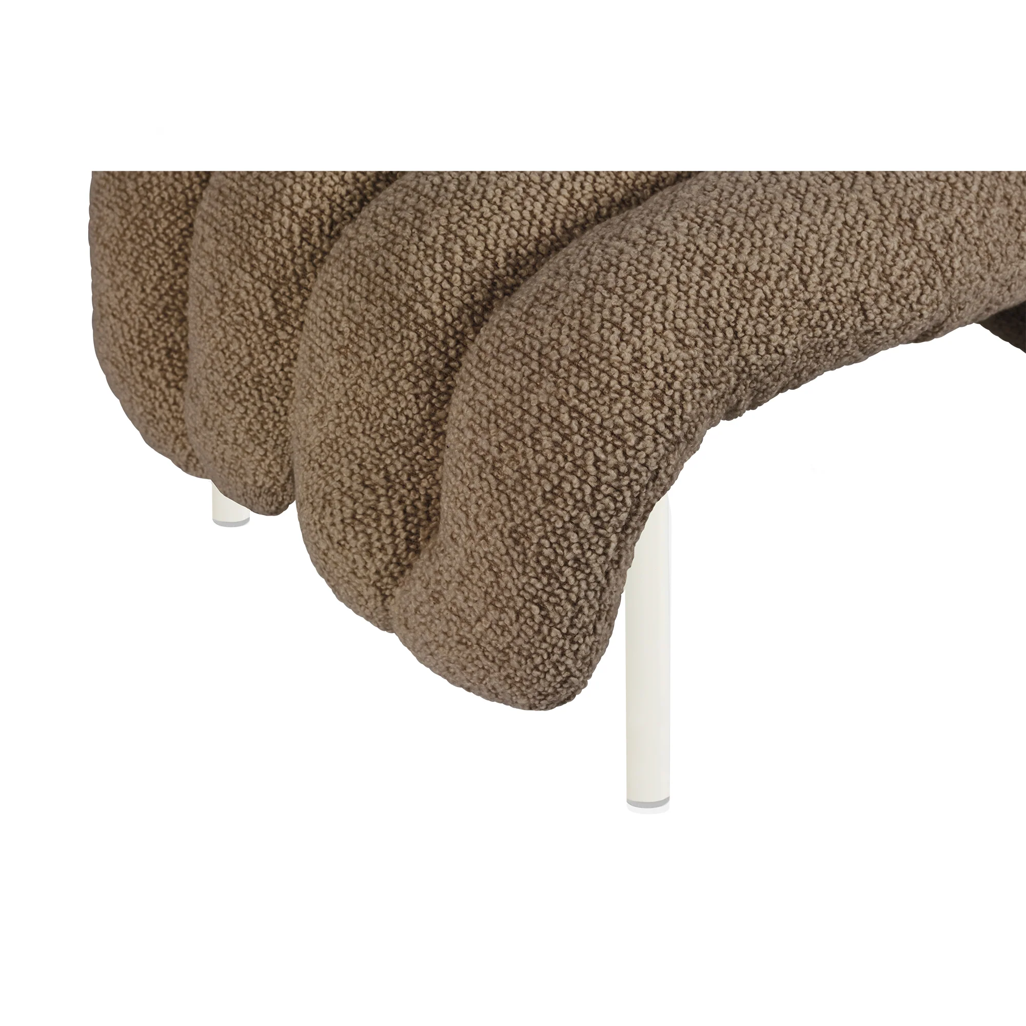 Puffy Ottoman, Cream - Image 12