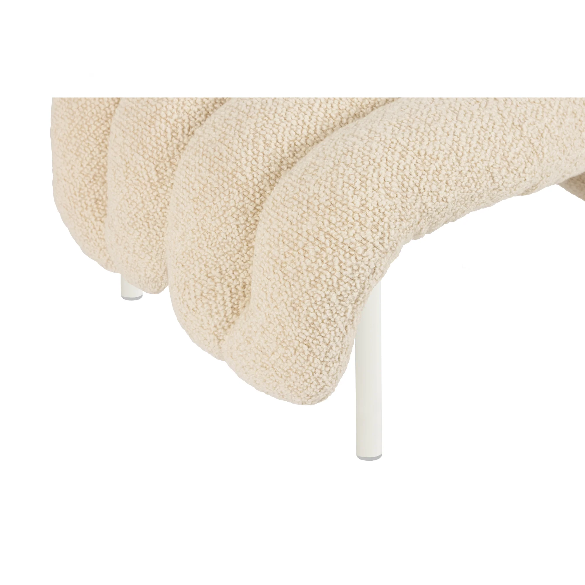 Puffy Ottoman, Cream - Image 6