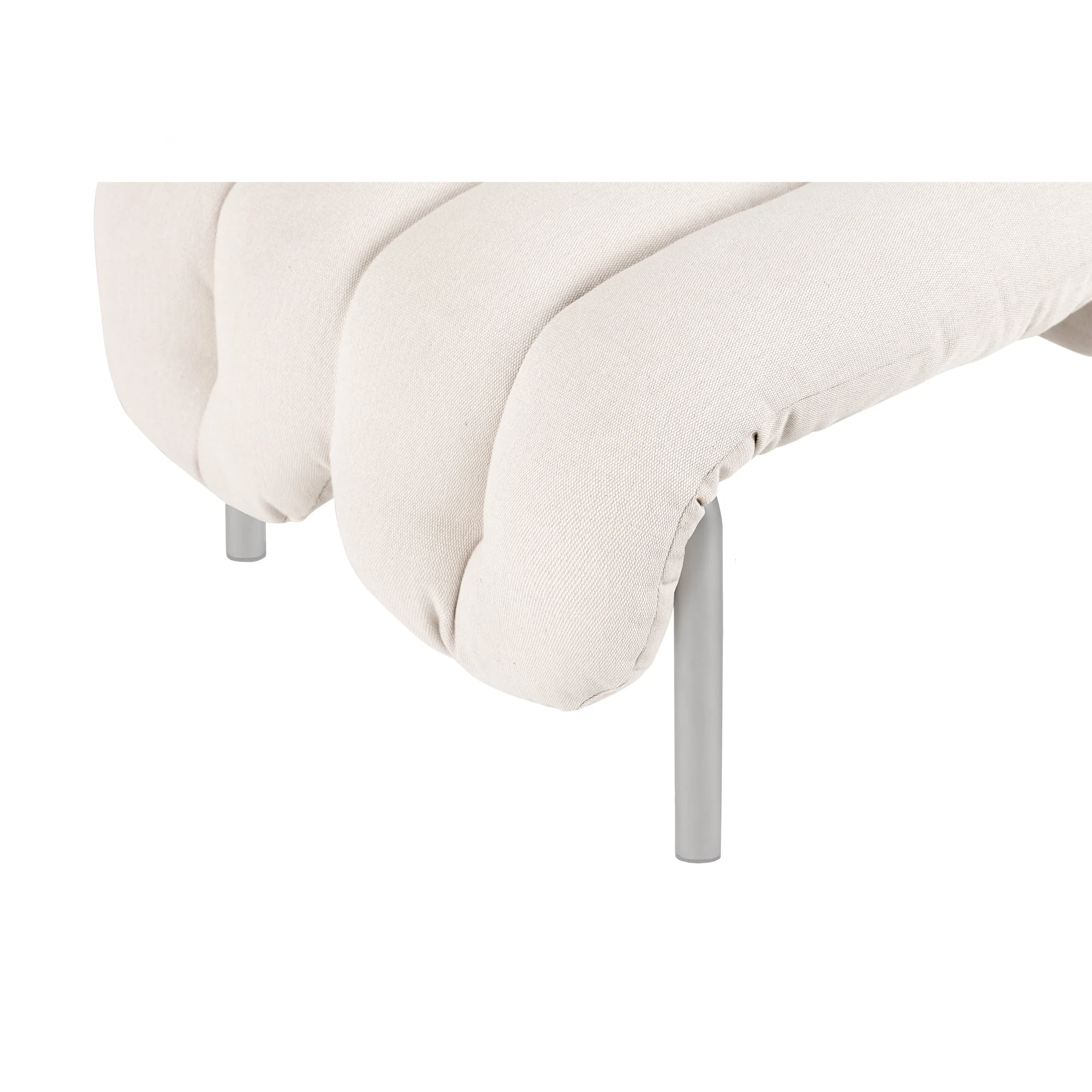 Puffy Ottoman, Stainless Steel - Image 11
