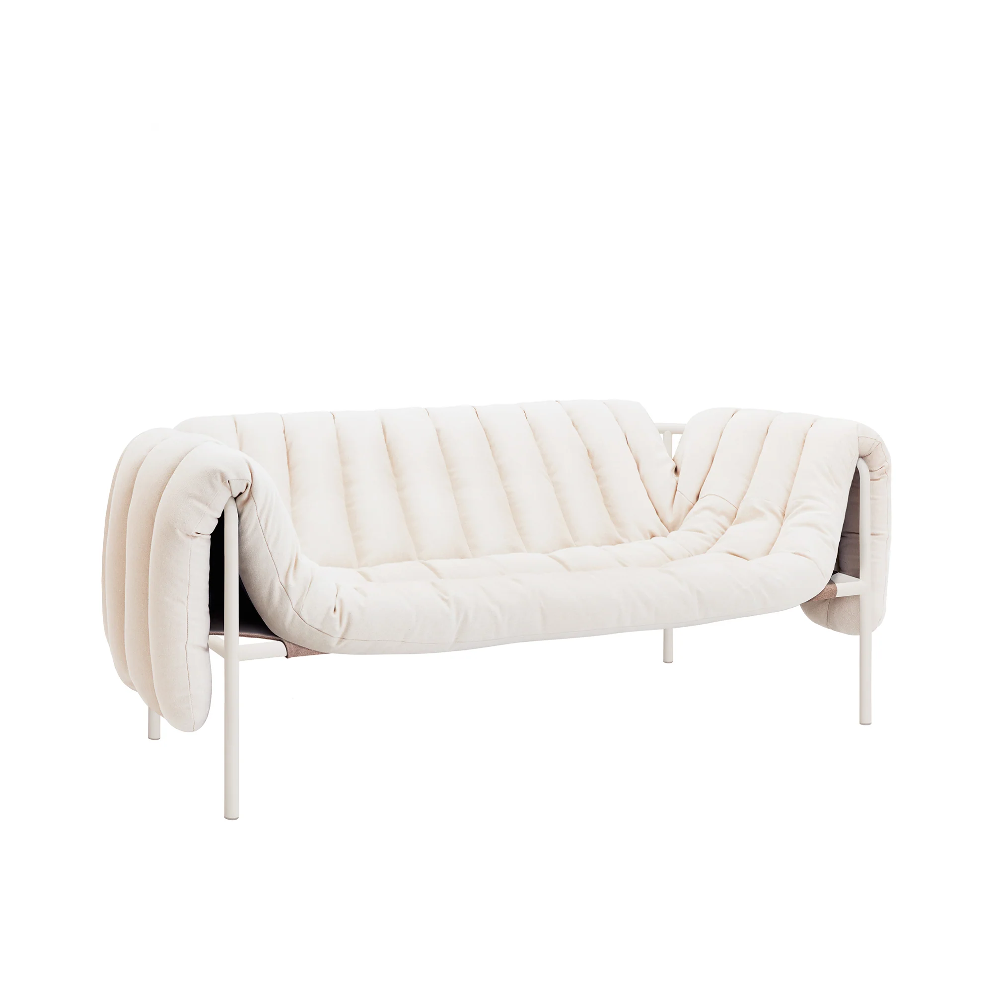 Puffy Sofa, Cream - Image 6
