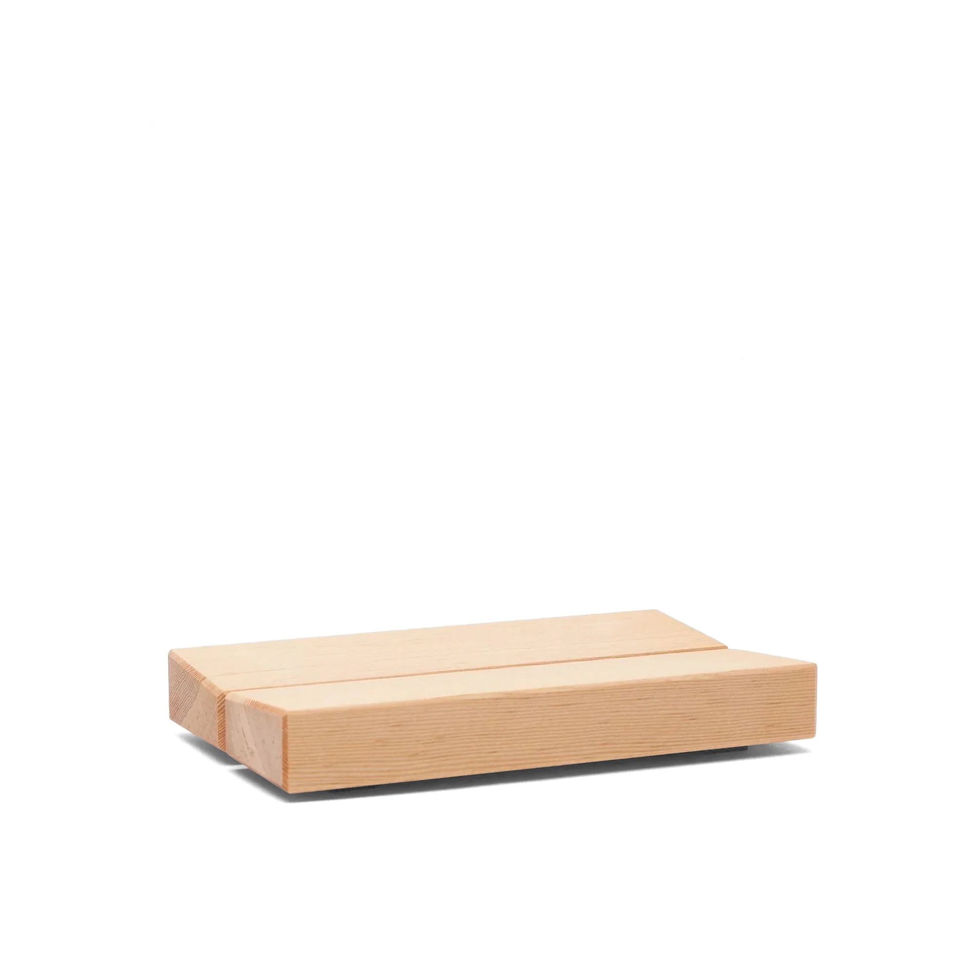 Hinoki Wood Rectangular Soap Dish - Image 3