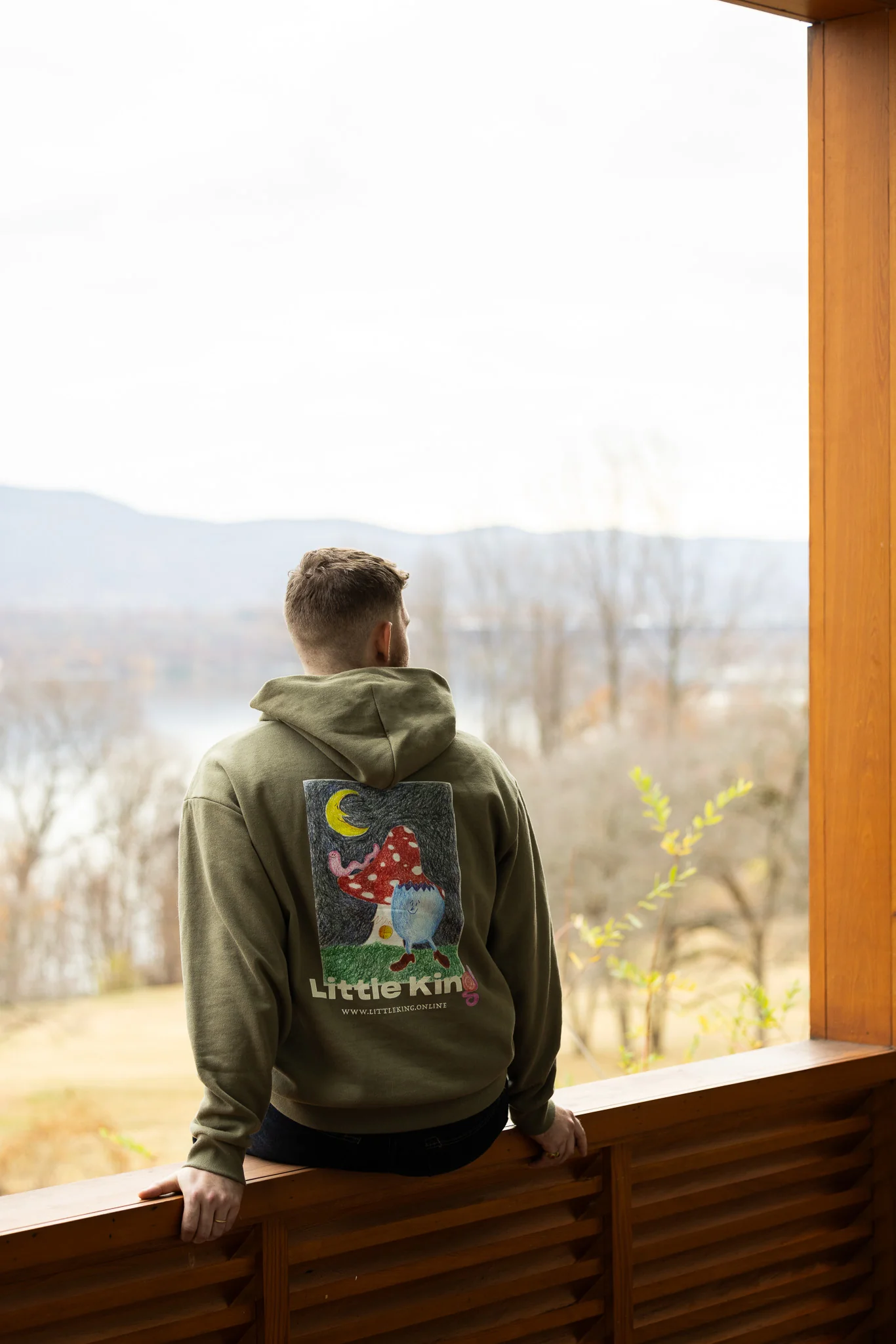 Sakari x Little King Hooded Sweatshirt - Image 4