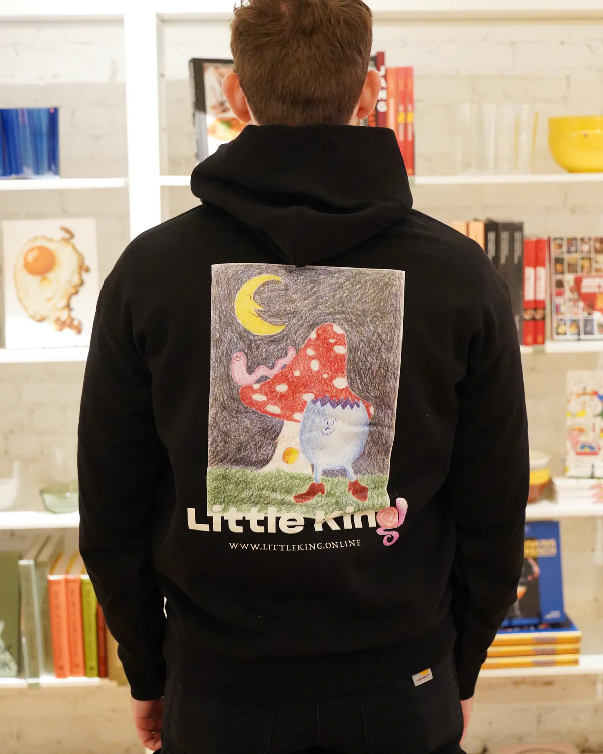 Sakari x Little King Hooded Sweatshirt - Image 8