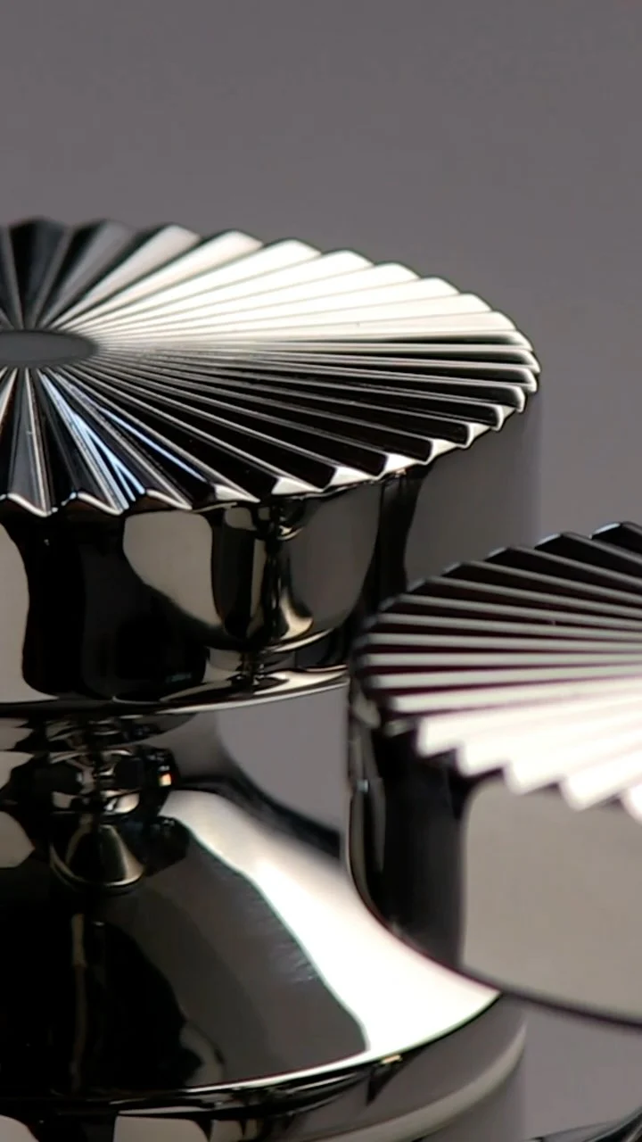 Salt + Pepper Mill Set, Stainless Steel - Image 3