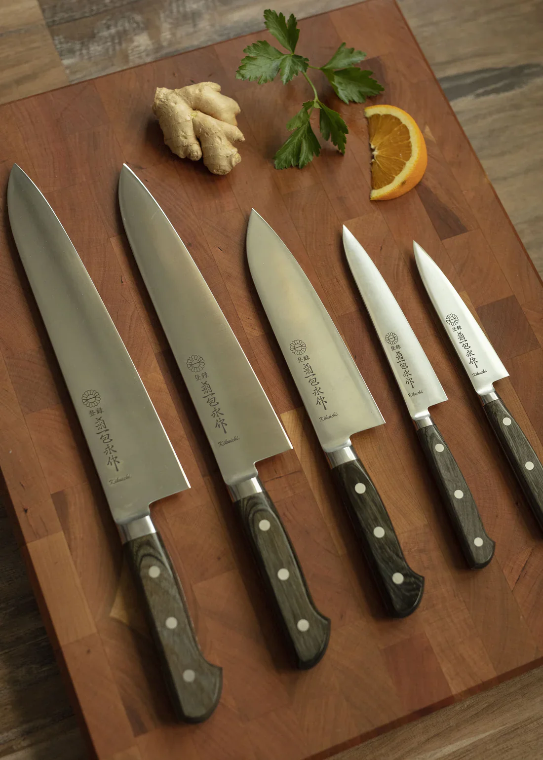 SEM Series Semi-Stainless Santoku, 7 in - Image 3
