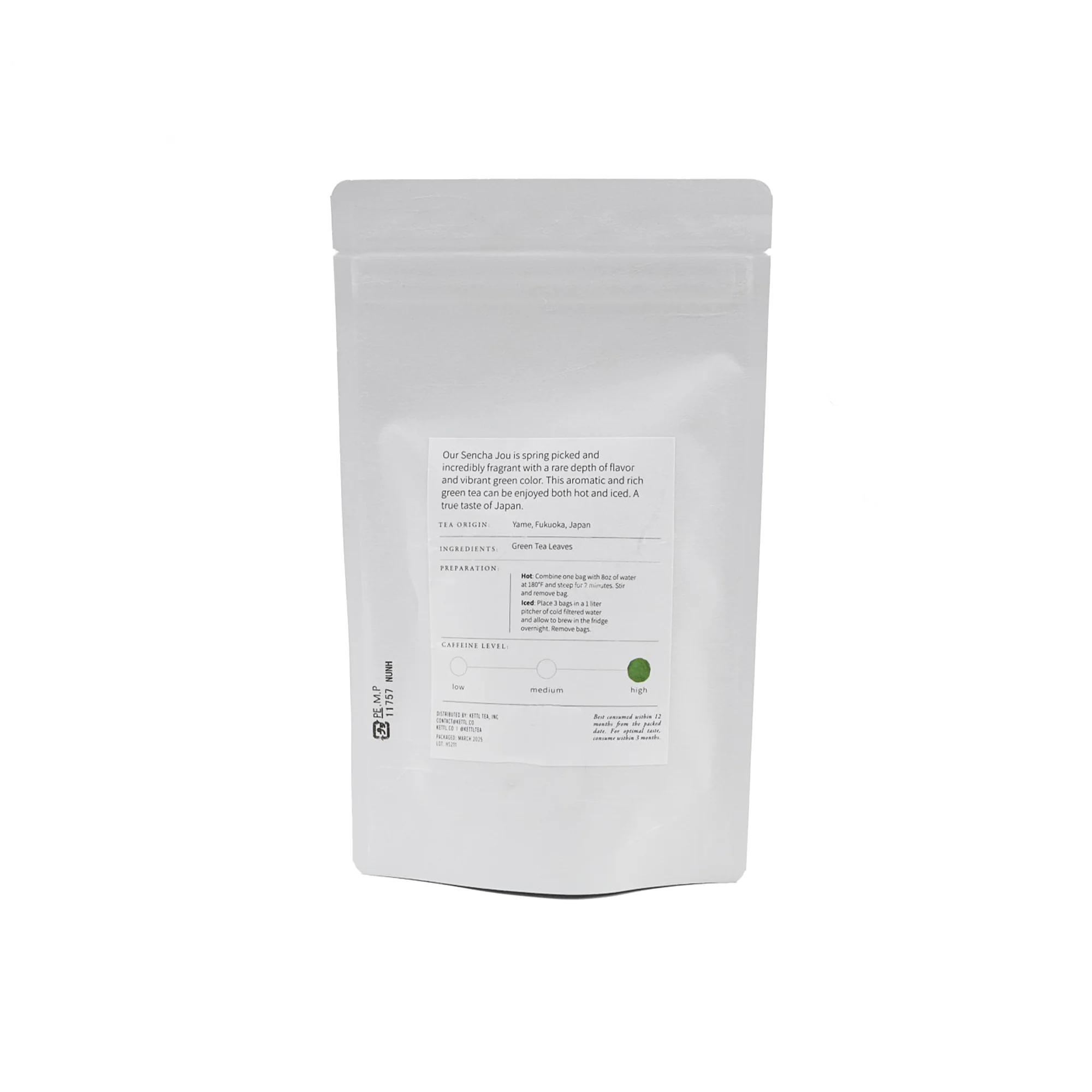 Sencha Green Tea, 12 Tea Bags - Image 4