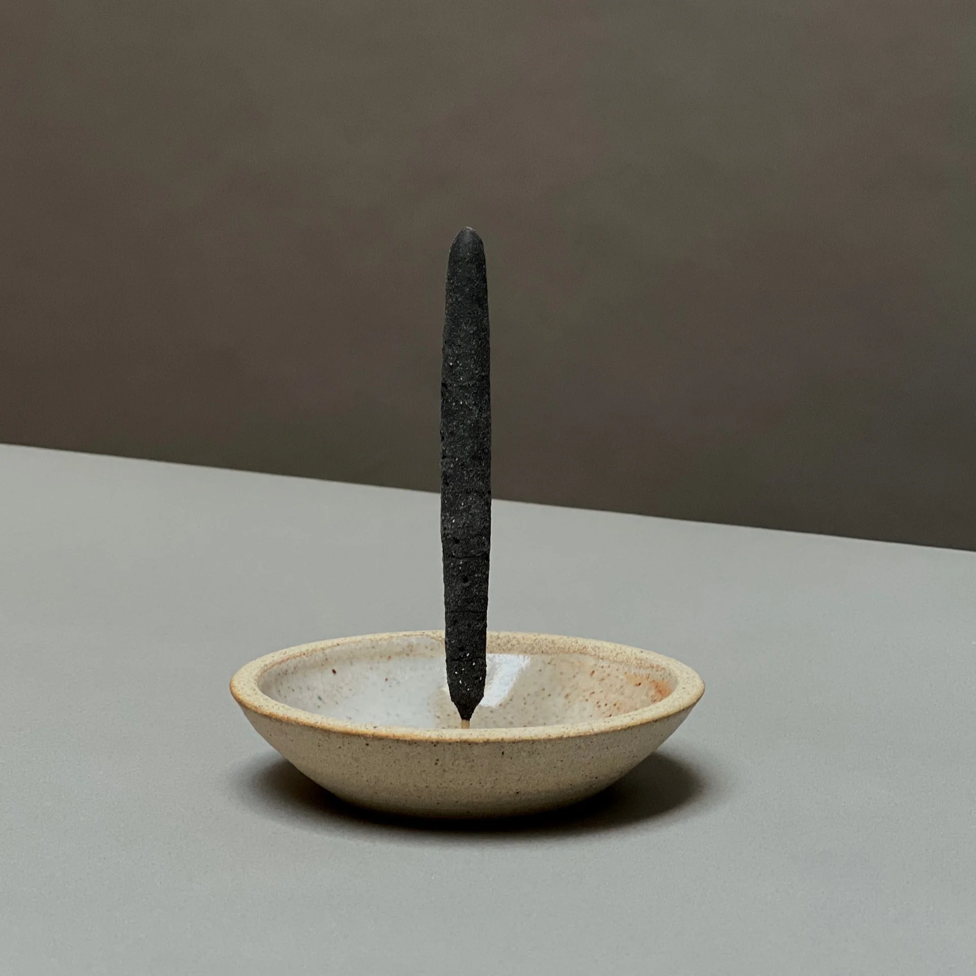 Shino Wood-fired Ceramic Incense Holder - Image 4