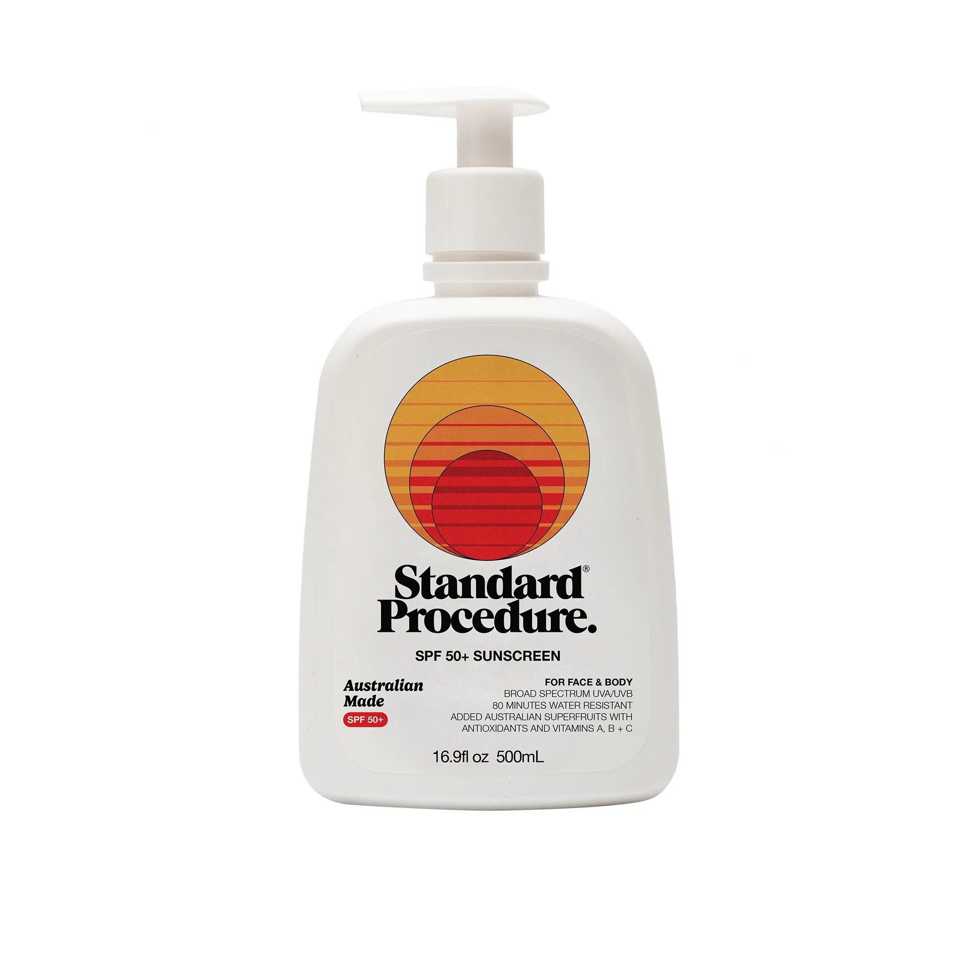 Sunscreen Lotion Pump SPF 50, 500 ml