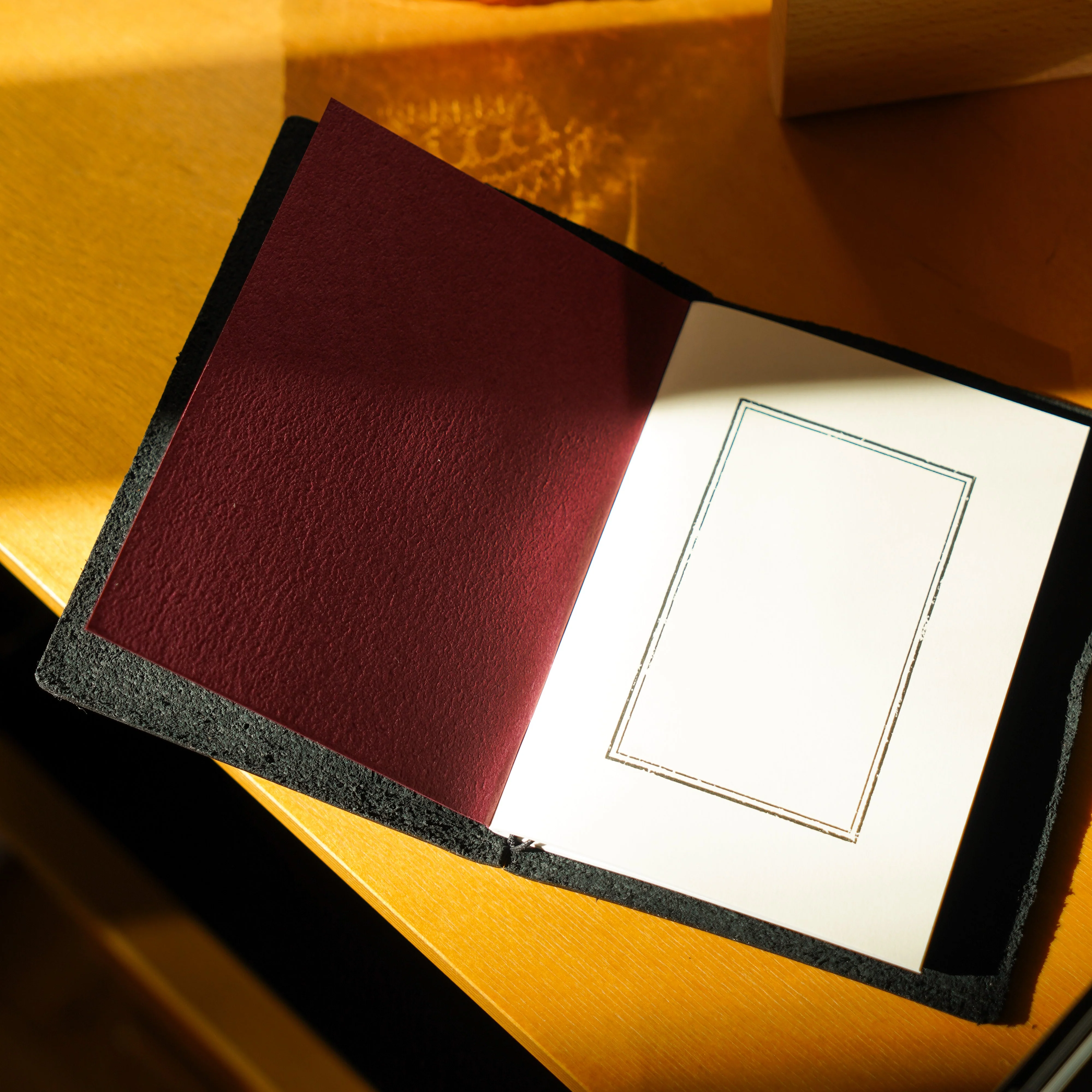 Traveler's Leather Notebook, Passport Size - Image 2