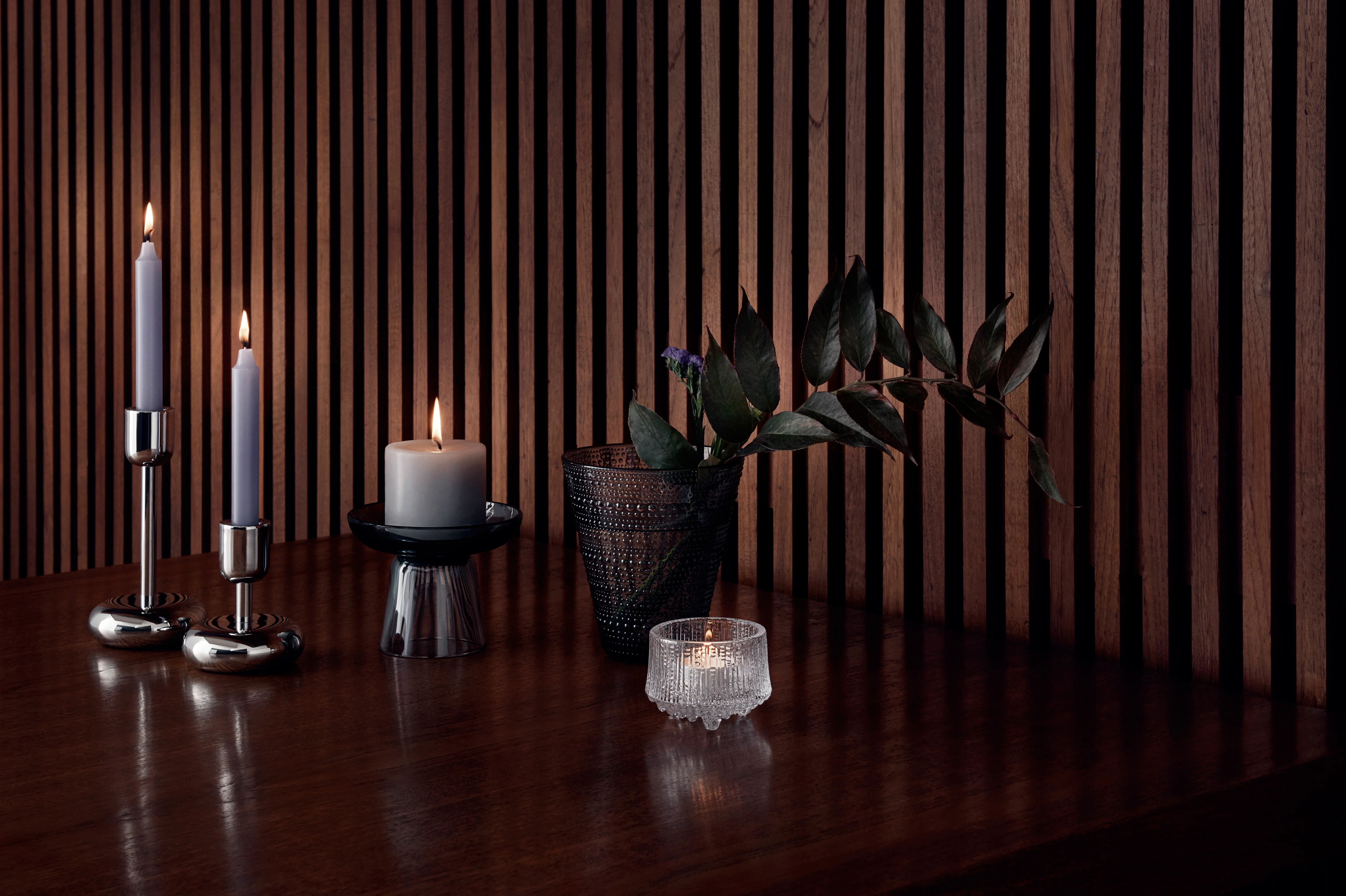 Ultima Thule Tealight Candleholder Clear 2.5" - Image 3