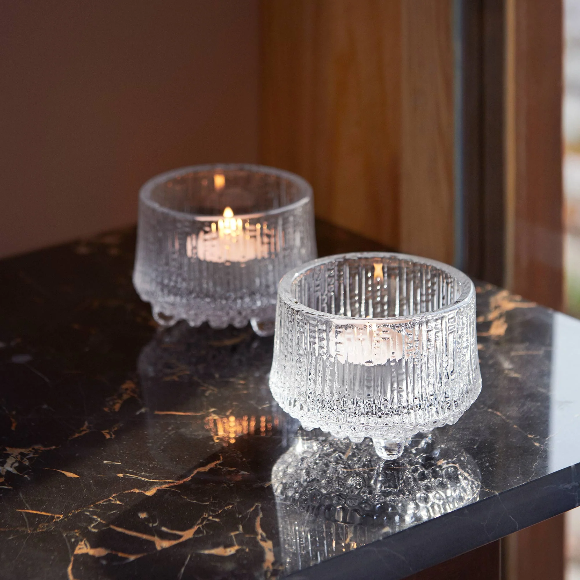 Ultima Thule Tealight Candleholder Clear 2.5" - Image 5